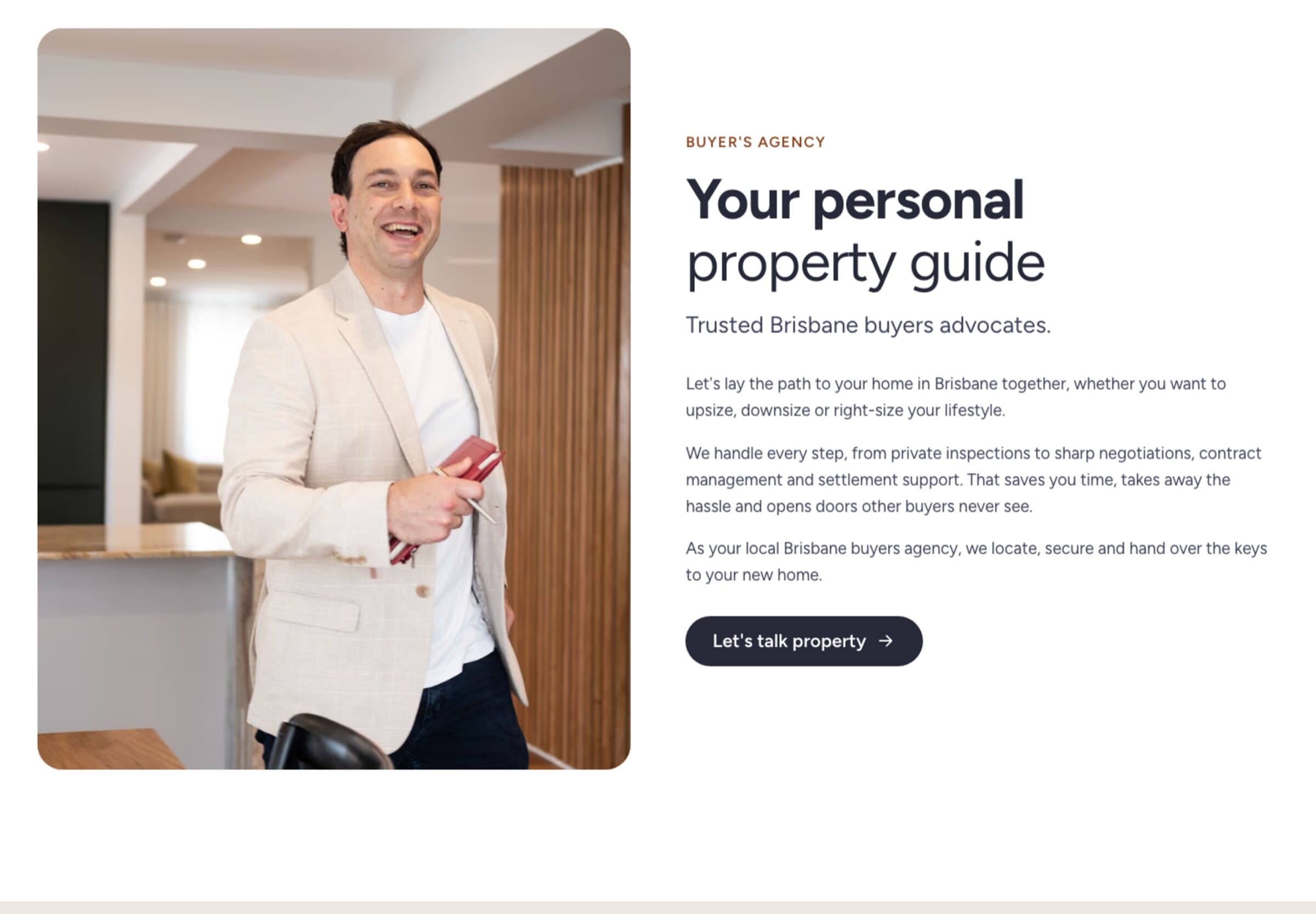 The gyda home page: your personal property guide